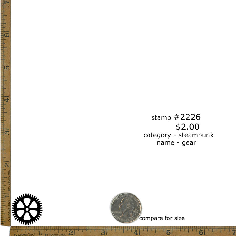 #2226 - Gear - Steampunk